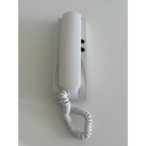 Interphone Vimar 8870 blanc à 2 boutons pour systèmes 4+n